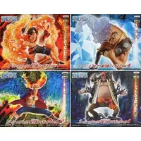 Figure - Prize Figure - One Piece / Marco & Ace & Marshall D. Teach