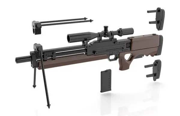 Plastic model - Girls' Frontline / WA2000