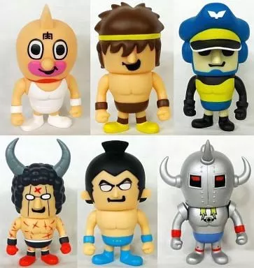 Sofubi Figure - Kinnikuman / Buffaloman & Geronimo