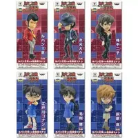 World Collectable Figure - Detective Conan (Case Closed) / Mine Fujiko & Edogawa Conan & Mouri Ran & Haibara Ai