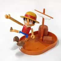 Figure - Prize Figure - One Piece / Luffy & Going Merry