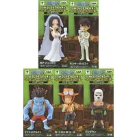 World Collectable Figure - One Piece / Boa Hancock & Luffy & Ace & Pandaman