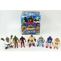 Sofubi Figure - Kinnikuman / Buffaloman & Black Hole & Springman