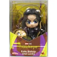 Figure - HOTTOYS (HOTTOYS COSBABY (S) BOBBLE HEAD Kate Bishop and Lucky)