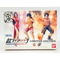 Figure - One Piece / Boa Hancock & Luffy & Ace