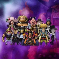 World Collectable Figure - One Piece / Aokiji (Kuzan) & Marshall D. Teach & Shiryu & Van Augur