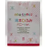 Figure - New Game! / Takimoto Hifumi - Bunny Costume