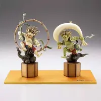 Figure - Kaiyodo (風神雷神 「海洋堂美術立体図鑑」 塗装済み完成品 東京国立博物館限定)
