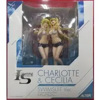 Figure - Infinite Stratos / Cecilia Alcott & Charlotte Dunois - Swimsuit