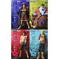 Figure - Prize Figure - One Piece / Jinbe & Marco & Ace & Luffy