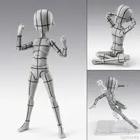 S.H.Figuarts (S.H.Figuarts ボディくん -杉森建- Edition-ワイヤーフレーム-(Gray Color Ver.)[BANDAI SPIRITS]《０８月予約》)