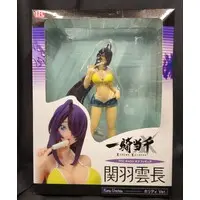 Figure - Ikkitousen (Battle Vixens) / Unchou Kan-u (Ikkitousen)