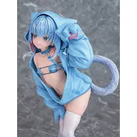 virtual illustrator Kanzarin kanzarin-chan: Cat-Eared Hoodie Ver. 1/6 Complete Figure
