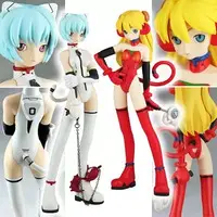 Figure - Garage Kit - Neon Genesis Evangelion / Asuka Langley & Ayanami Rei
