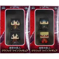 Figure - Prize Figure - Shingeki no Kyojin (Attack on Titan) / Colossal Titan & Mikasa Ackerman & Levi & Eren Yeager