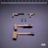 Figure - HASUKI (1/12用 ハンドガンセット コヨーテブラウン)