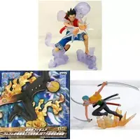Figure - Prize Figure - One Piece / Luffy & Roronoa Zoro & Sanji