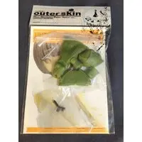 Figure - Figure Parts - Garage Kit - プラスチカ/F-Face (プラスチカ/F-Face アウタスキン モスグリーン/和三盆/ワサンボン)