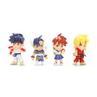 Figure - Street Fighter / Chun-Li & Kasugano Sakura & Ken Masters & Ryu