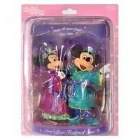Figure - Disney / Mickey Mouse & Minnie Mouse