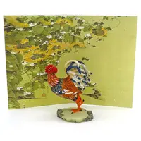 Figure - Kaiyodo (向日葵雄鶏図(8cm) ポリストーン製塗装済み完成品)