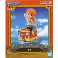 World Collectable Figure - One Piece / Nami & Thousand Sunny