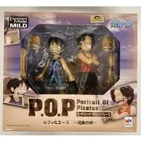 Figure - One Piece / Luffy & Ace