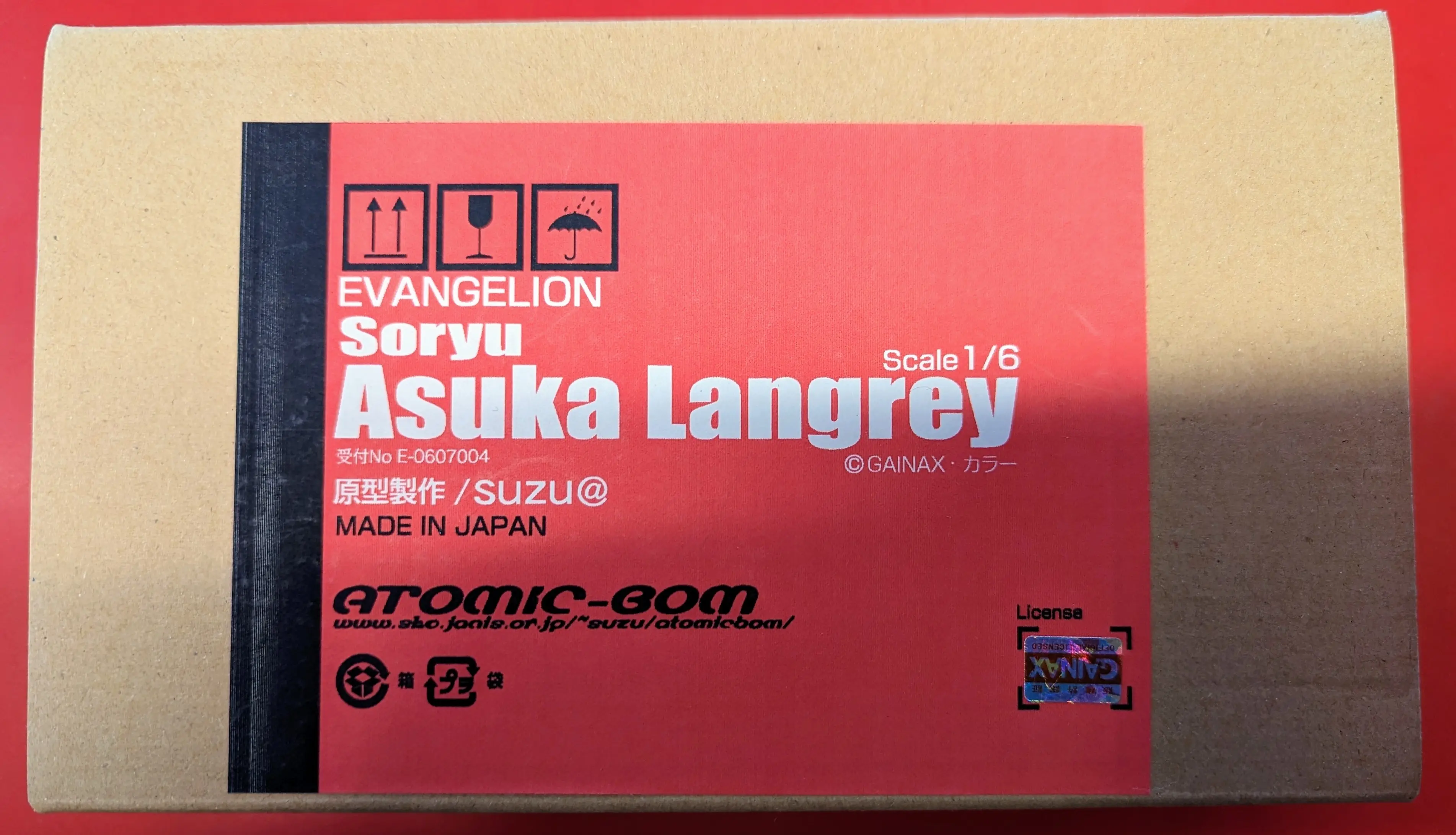 Figure - Garage Kit - Resin Cast Assembly Kit - Neon Genesis Evangelion / Asuka Langley