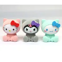 Sofubi Figure - Sanrio / Cinnamoroll & Hello Kitty