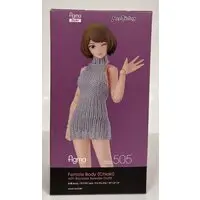 figma - Max Factory (マックスファクトリー figma 女性body (チアキ) with バックレスセーターコーデ)