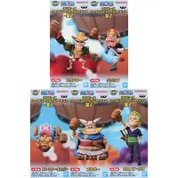 World Collectable Figure - One Piece / Usopp & Franky & Roronoa Zoro & Tony Tony Chopper