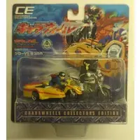 Figure - BANDAI (バンダイ キャラウィール キカイダー THE ANIMATION ジローVSサブロウ)