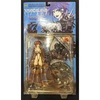 Figure - フューチャーモデルズ (フューチャーモデルズ ニラサワ コミックキャラクター アクションフィギュア ドクロ・ニナ パープルヘア ツーヘッズ)