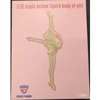 Figure - CRAZY FIGURE (CRAZY FIGURE 1/12 SCALE ACTION FIGURE BODY OF GIRL LT004)